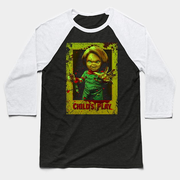 A Classic Horror Legacy Child's Play Genre Shirt Baseball T-Shirt by MilanVerheij Bike